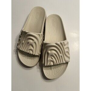 Size 13- Salehe Bembury X Crocs The Pollex Slide (208685-1MC) Parsnip Preowned
